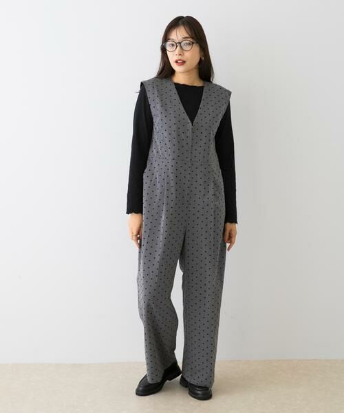 URBAN RESEARCH ROSSO / アーバンリサーチ ロッソ サロペット・オールインワン | F by ROSSO　フロッキードットオールインワン | 詳細14