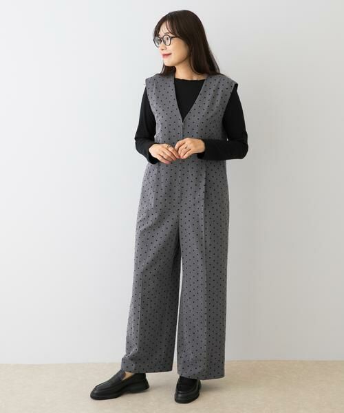 URBAN RESEARCH ROSSO / アーバンリサーチ ロッソ サロペット・オールインワン | F by ROSSO　フロッキードットオールインワン | 詳細15