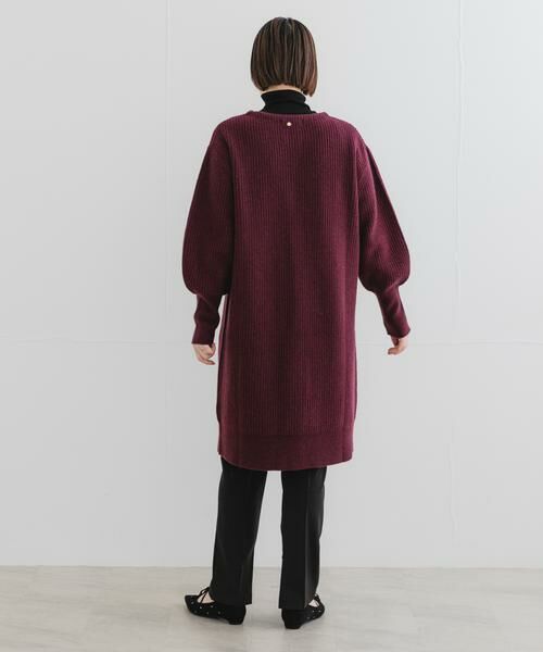 URBAN RESEARCH ROSSO / アーバンリサーチ ロッソ ワンピース | F by ROSSO　ハミルトン片畦ハーフZIPミニワンピース | 詳細6