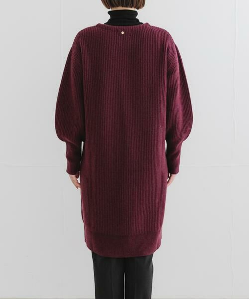 URBAN RESEARCH ROSSO / アーバンリサーチ ロッソ ワンピース | F by ROSSO　ハミルトン片畦ハーフZIPミニワンピース | 詳細8