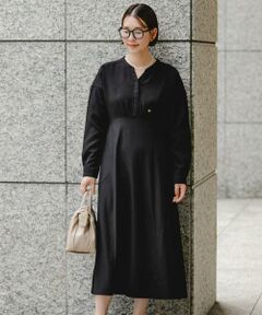 URBAN RESEARCH ROSSO / アーバンリサーチ ロッソ ワンピース | 『UR TECH SMOOTHLUXE』F by ROSSO　キーネックワンピース