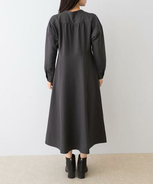 URBAN RESEARCH ROSSO / アーバンリサーチ ロッソ ワンピース | 『UR TECH SMOOTHLUXE』F by ROSSO　キーネックワンピース | 詳細16