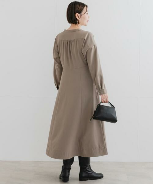 URBAN RESEARCH ROSSO / アーバンリサーチ ロッソ ワンピース | 『UR TECH SMOOTHLUXE』F by ROSSO　キーネックワンピース | 詳細26