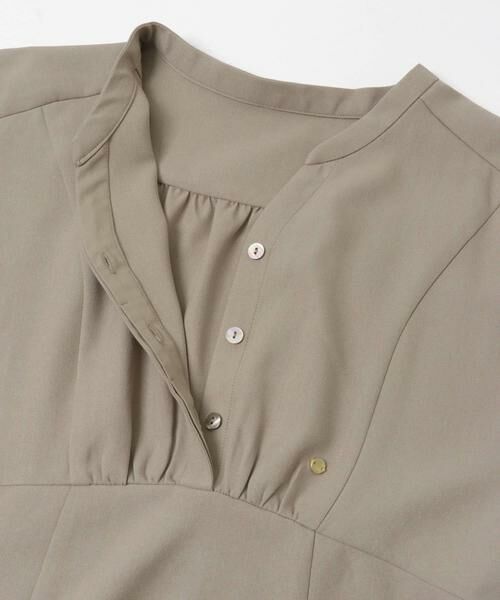 URBAN RESEARCH ROSSO / アーバンリサーチ ロッソ ワンピース | 『UR TECH SMOOTHLUXE』F by ROSSO　キーネックワンピース | 詳細28