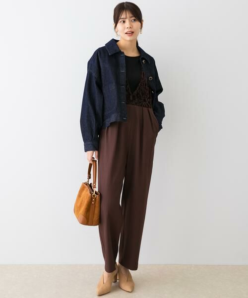 URBAN RESEARCH ROSSO / アーバンリサーチ ロッソ サロペット・オールインワン | F by ROSSO　モールレース切替オールインワン | 詳細5