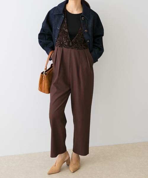 URBAN RESEARCH ROSSO / アーバンリサーチ ロッソ サロペット・オールインワン | F by ROSSO　モールレース切替オールインワン | 詳細7