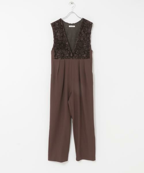 URBAN RESEARCH ROSSO / アーバンリサーチ ロッソ サロペット・オールインワン | F by ROSSO　モールレース切替オールインワン | 詳細8