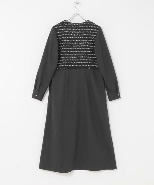 URBAN RESEARCH ROSSO / アーバンリサーチ ロッソ ワンピース | F by ROSSO　ツイードドッキングワンピース | 詳細13
