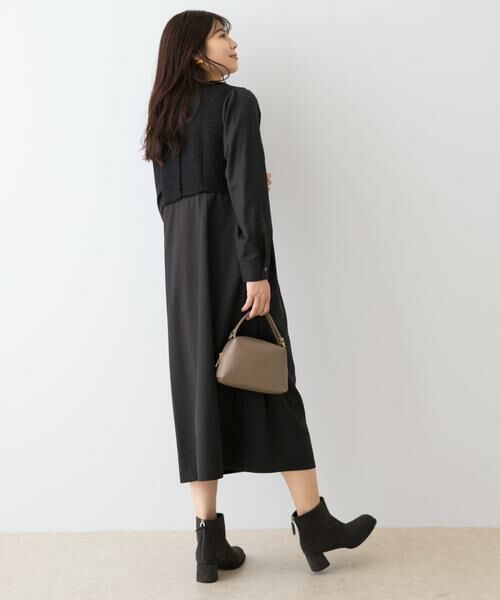 URBAN RESEARCH ROSSO / アーバンリサーチ ロッソ ワンピース | F by ROSSO　ツイードドッキングワンピース | 詳細19