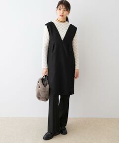 URBAN RESEARCH ROSSO / アーバンリサーチ ロッソ ワンピース | F by ROSSO　ピケ2WAYミニジャンパーワンピース