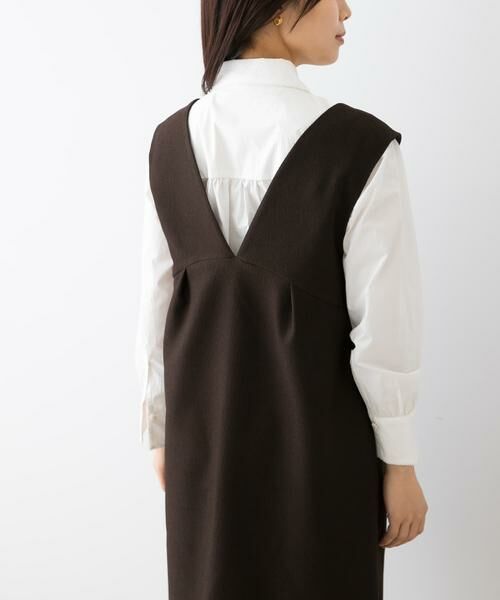 URBAN RESEARCH ROSSO / アーバンリサーチ ロッソ ワンピース | F by ROSSO　ピケ2WAYミニジャンパーワンピース | 詳細10