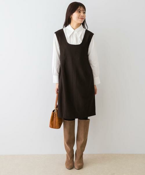 URBAN RESEARCH ROSSO / アーバンリサーチ ロッソ ワンピース | F by ROSSO　ピケ2WAYミニジャンパーワンピース | 詳細3