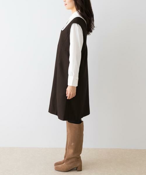 URBAN RESEARCH ROSSO / アーバンリサーチ ロッソ ワンピース | F by ROSSO　ピケ2WAYミニジャンパーワンピース | 詳細7