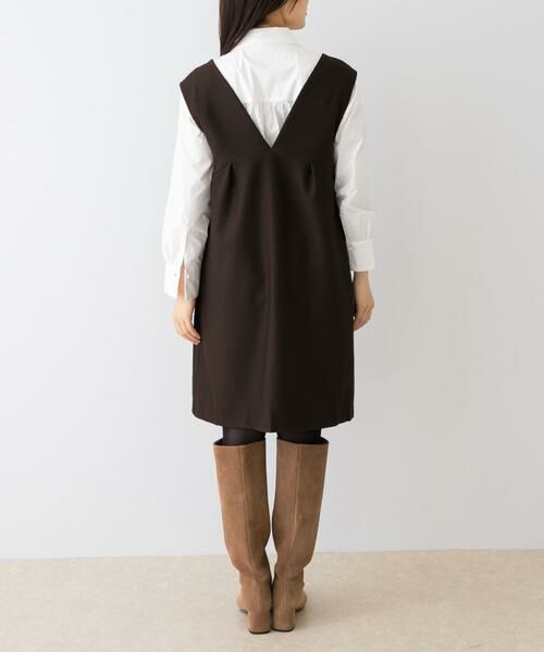 URBAN RESEARCH ROSSO / アーバンリサーチ ロッソ ワンピース | F by ROSSO　ピケ2WAYミニジャンパーワンピース | 詳細8