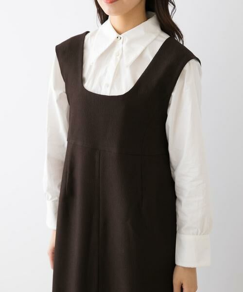 URBAN RESEARCH ROSSO / アーバンリサーチ ロッソ ワンピース | F by ROSSO　ピケ2WAYミニジャンパーワンピース | 詳細9