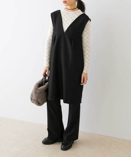 URBAN RESEARCH ROSSO / アーバンリサーチ ロッソ ワンピース | F by ROSSO　ピケ2WAYミニジャンパーワンピース | 詳細16