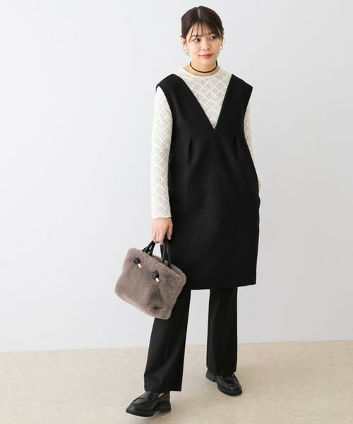 URBAN RESEARCH ROSSO / アーバンリサーチ ロッソ ワンピース | F by ROSSO　ピケ2WAYミニジャンパーワンピース | 詳細17