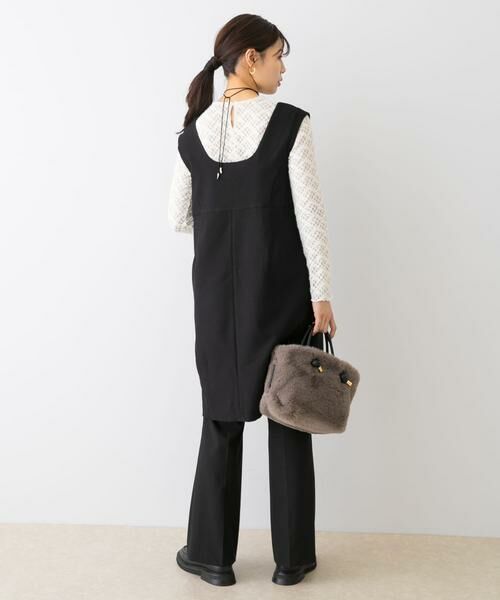 URBAN RESEARCH ROSSO / アーバンリサーチ ロッソ ワンピース | F by ROSSO　ピケ2WAYミニジャンパーワンピース | 詳細19