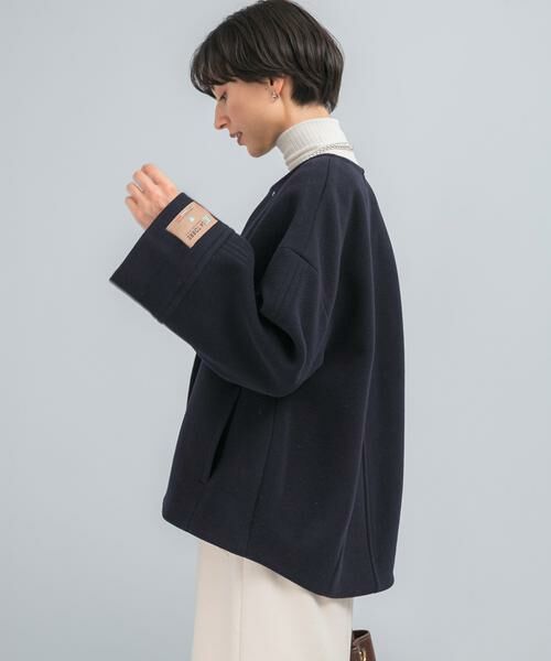 URBAN RESEARCH ROSSO / アーバンリサーチ ロッソ その他アウター | LA TORREショートノーカラーコート | 詳細5