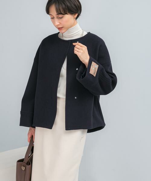 URBAN RESEARCH ROSSO / アーバンリサーチ ロッソ その他アウター | LA TORREショートノーカラーコート | 詳細6