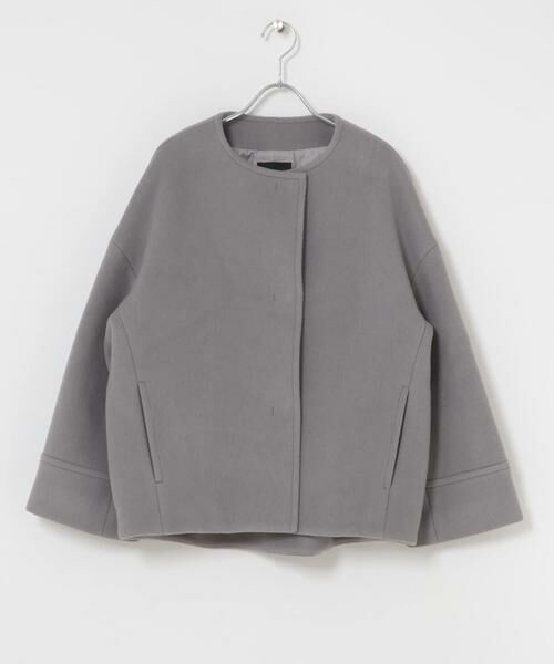 URBAN RESEARCH ROSSO / アーバンリサーチ ロッソ その他アウター | LA TORREショートノーカラーコート | 詳細27