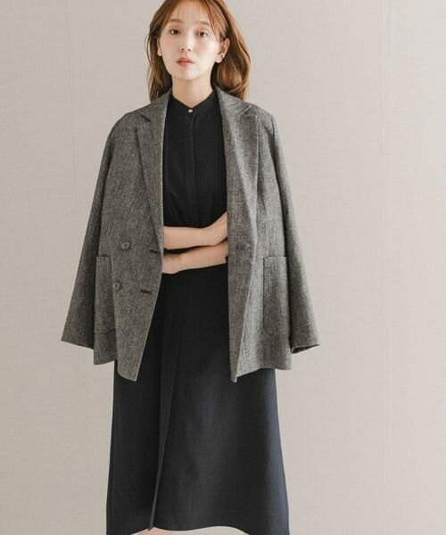 URBAN RESEARCH ROSSO / アーバンリサーチ ロッソ その他アウター | ツイードテーラードダブルジャケット | 詳細3