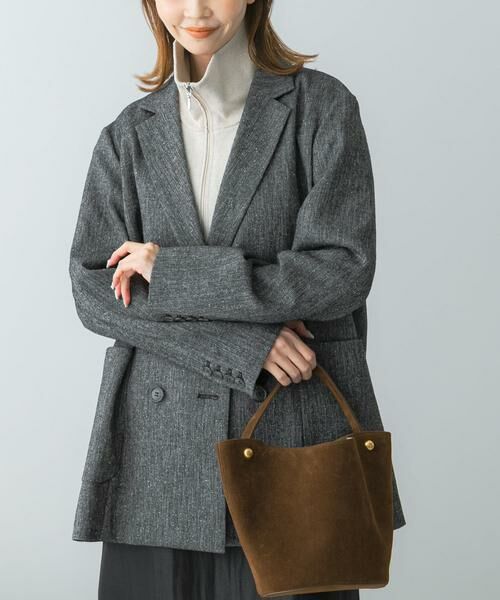 URBAN RESEARCH ROSSO / アーバンリサーチ ロッソ その他アウター | ツイードテーラードダブルジャケット | 詳細6