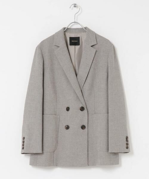 URBAN RESEARCH ROSSO / アーバンリサーチ ロッソ その他アウター | ツイードテーラードダブルジャケット | 詳細19