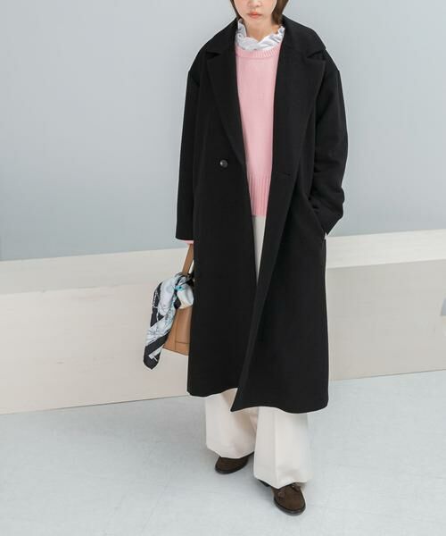 URBAN RESEARCH ROSSO / アーバンリサーチ ロッソ その他アウター | カシミヤビーバーチェスターコート | 詳細8