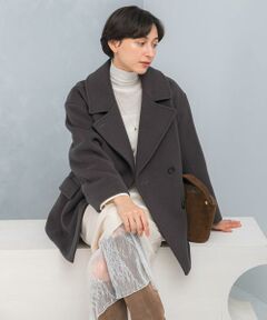 URBAN RESEARCH ROSSO / アーバンリサーチ ロッソ ピーコート | オーバーミドルPコート