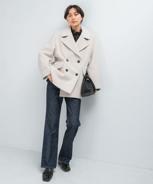 URBAN RESEARCH ROSSO / アーバンリサーチ ロッソ ピーコート | オーバーミドルPコート | 詳細2