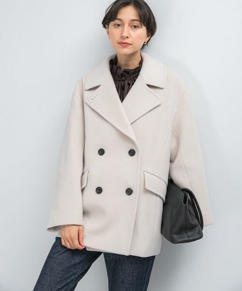 URBAN RESEARCH ROSSO / アーバンリサーチ ロッソ ピーコート | オーバーミドルPコート | 詳細3