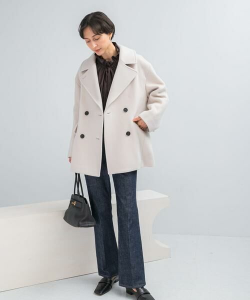 URBAN RESEARCH ROSSO / アーバンリサーチ ロッソ ピーコート | オーバーミドルPコート | 詳細5