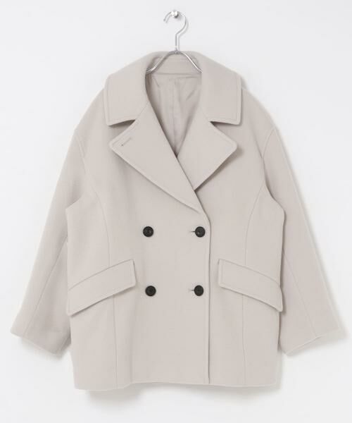 URBAN RESEARCH ROSSO / アーバンリサーチ ロッソ ピーコート | オーバーミドルPコート | 詳細8
