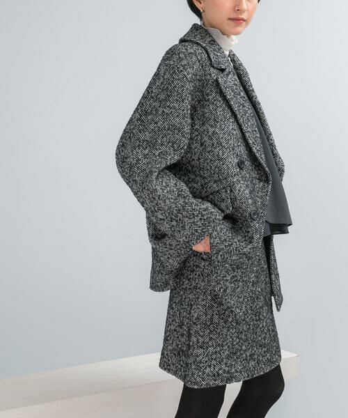 URBAN RESEARCH ROSSO / アーバンリサーチ ロッソ ピーコート | オーバーミドルPコート | 詳細18