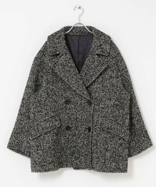 URBAN RESEARCH ROSSO / アーバンリサーチ ロッソ ピーコート | オーバーミドルPコート | 詳細19