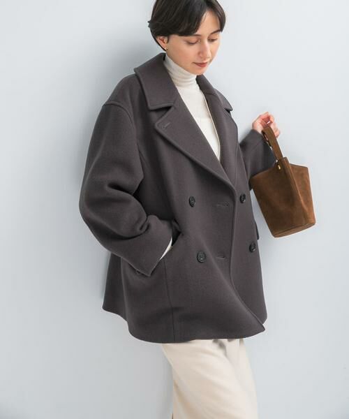 URBAN RESEARCH ROSSO / アーバンリサーチ ロッソ ピーコート | オーバーミドルPコート | 詳細23