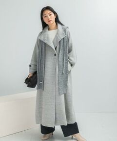 URBAN RESEARCH ROSSO / アーバンリサーチ ロッソ その他アウター | アルパカ混シャギースタンドコート