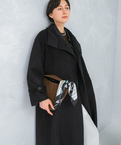 URBAN RESEARCH ROSSO / アーバンリサーチ ロッソ その他アウター | アルパカ混シャギースタンドコート | 詳細3