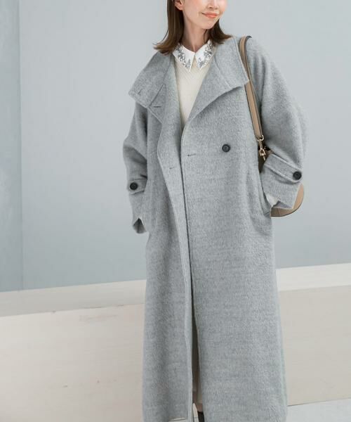 URBAN RESEARCH ROSSO / アーバンリサーチ ロッソ その他アウター | アルパカ混シャギースタンドコート | 詳細15