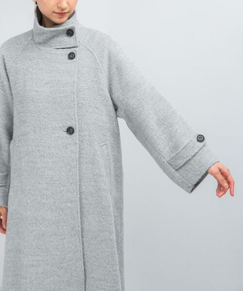 URBAN RESEARCH ROSSO / アーバンリサーチ ロッソ その他アウター | アルパカ混シャギースタンドコート | 詳細25