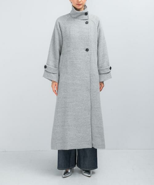 URBAN RESEARCH ROSSO / アーバンリサーチ ロッソ その他アウター | アルパカ混シャギースタンドコート | 詳細22