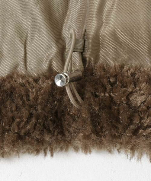 URBAN RESEARCH ROSSO / アーバンリサーチ ロッソ ノーカラージャケット | 『WEB/一部店舗限定』ノーカラーファーボアZIPブルゾン | 詳細14