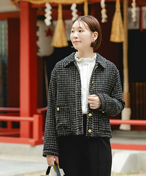 URBAN RESEARCH ROSSO / アーバンリサーチ ロッソ その他アウター | F by ROSSO　ベロアツイードジャケット | 詳細3