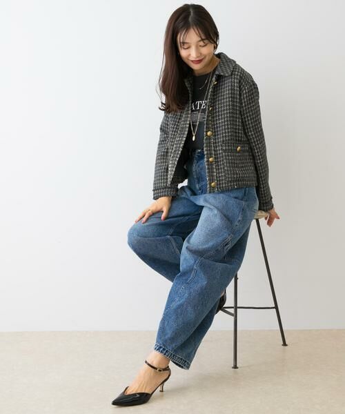 URBAN RESEARCH ROSSO / アーバンリサーチ ロッソ その他アウター | F by ROSSO　ベロアツイードジャケット | 詳細12