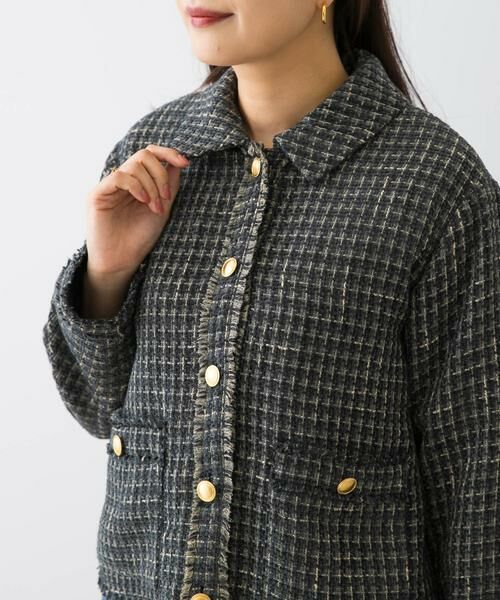 URBAN RESEARCH ROSSO / アーバンリサーチ ロッソ その他アウター | F by ROSSO　ベロアツイードジャケット | 詳細21