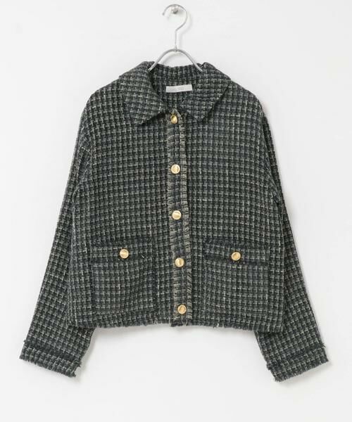 URBAN RESEARCH ROSSO / アーバンリサーチ ロッソ その他アウター | F by ROSSO　ベロアツイードジャケット | 詳細22