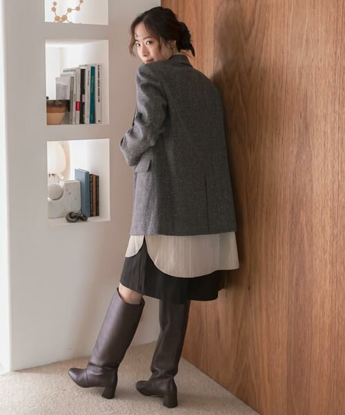 URBAN RESEARCH ROSSO / アーバンリサーチ ロッソ その他アウター | F by ROSSO　ヘリンボンネップツイードジャケット | 詳細7