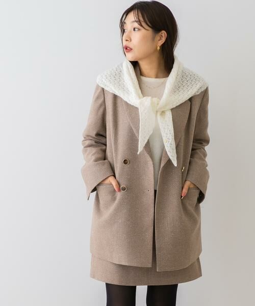 URBAN RESEARCH ROSSO / アーバンリサーチ ロッソ その他アウター | F by ROSSO　ヘリンボンネップツイードジャケット | 詳細14