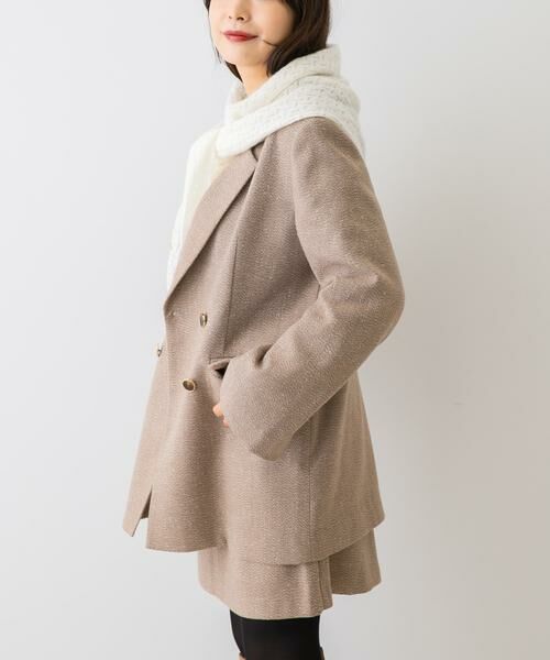 URBAN RESEARCH ROSSO / アーバンリサーチ ロッソ その他アウター | F by ROSSO　ヘリンボンネップツイードジャケット | 詳細16